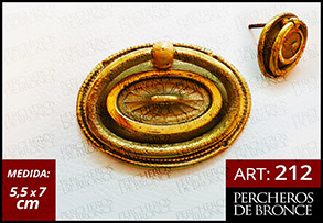 Tirador Escondido Luis XVI Oval