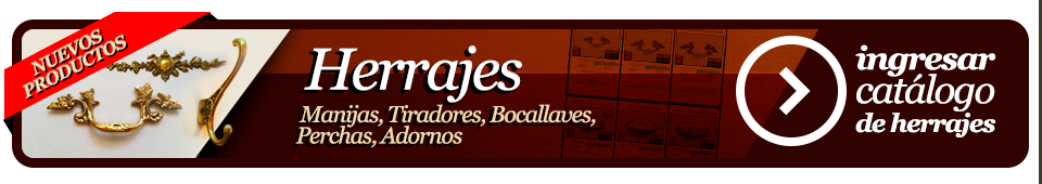 Herrajes artesanales